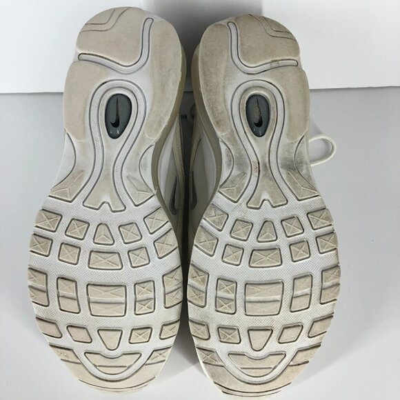 Nike Air Max 97 Cream White Unisex Sneakers Runners M7 W8.5 - Picture 7 of 11